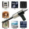 3 in 1 Vacuum Cleaner Rechargeable Dual Mode Cordless Handheld Wireless Handy Portable Light Weight, Mini Vacuum Cleaner for Car Sofas Carpet Interior & Home Office Cleaning Tool Strong Suction. 