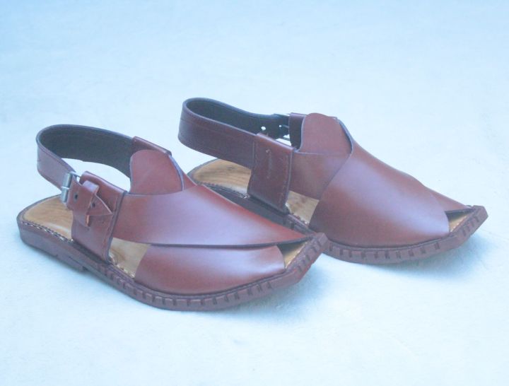 Hilm%20chapals%20Peshawari%20kingra%20Chappal%20%20Genuine%20Leather%20Tyre%20sole%20-%20Image%205