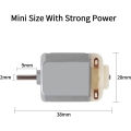 1PCS - Small Electric DC Motor 3-6V DC. 