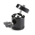 Tripod Mini Ball Head for DSLR Camera Camcorder Light Bracket Swivel 1/4" Screw easy to use. 