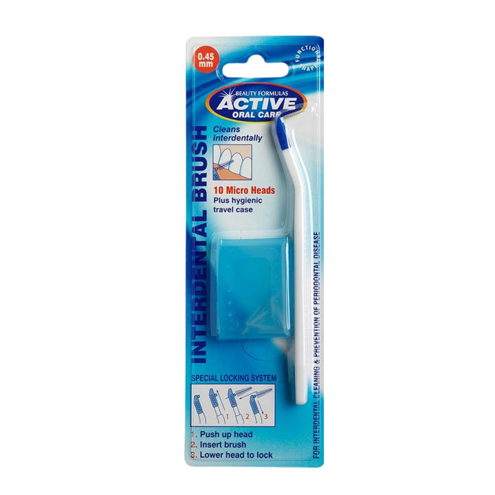 Beauty Formulas Active Oral Care Interdental Brush 0.45 mm Daraz.pk