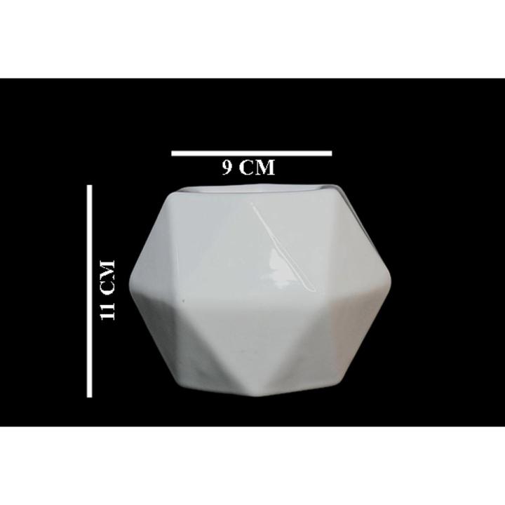 Ceramic Pot, Ceramic Pot Diamond Design, Elegant and Durable Pots