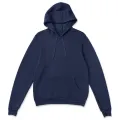 GROOVY Navy Blue Fleece Relax Fit Hoodie For Men. 
