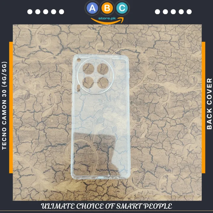 Tecno%20Camon%2030%20(4G/5G)%20Case,%20Soft%20TPU%20Ultra-Clear%20with%20Dust%20Plugs%20(NO%20Corner%20Bumpers)%20Back%20Cover%20for%20Camon30,%20tecnocamon30%20-%20Image%205