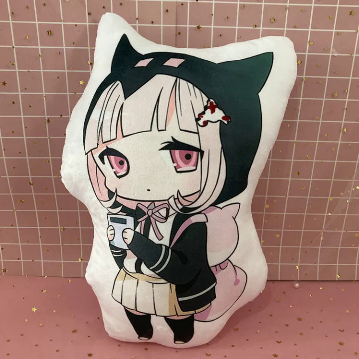 Danganronpa Plush Doll Stuffed Toy Plushie Figure Kokichi Oma Nagito Komaeda Nanami ChiaKi Pillow Gift for Kids Fans Birthday