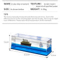 Cruise Ship Fluid Drift Bottle With Unsinkable Boat in a Box For Cars, Home And Office. 