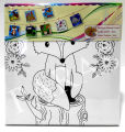 China Coloring Canvas 20*20 cm 7.8" x 7.8" inch. 