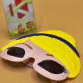 Colorful Princess Mask Sunglasses. 