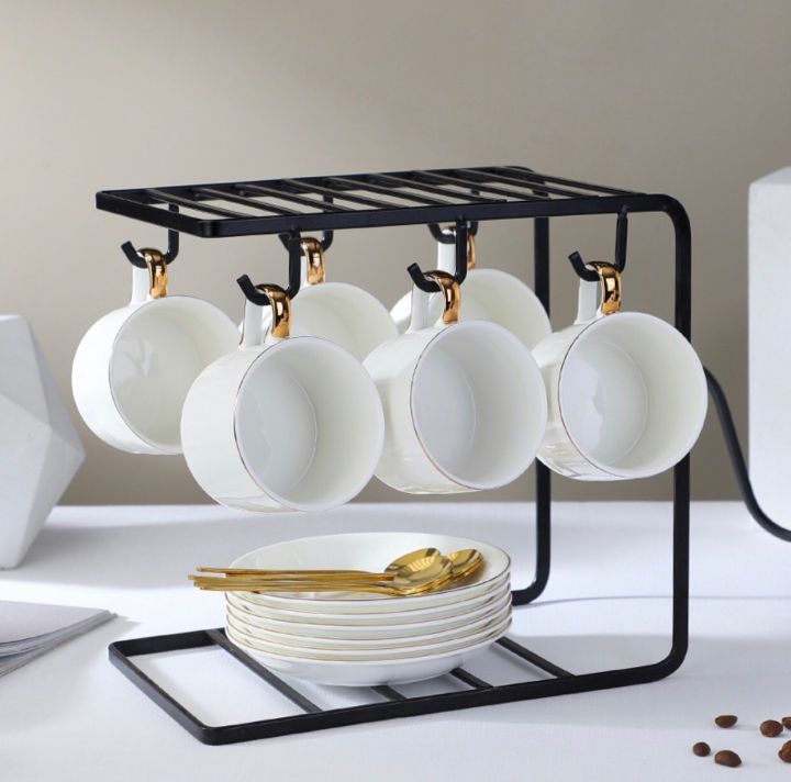 Home%20Lifestyle%206%20Hooks%20Iron%20Coffee%20Rack%20Organizer,%20Metal%20Dishrack%20Cup%20Holder%20for%20Kitchen%20-%20Image%203