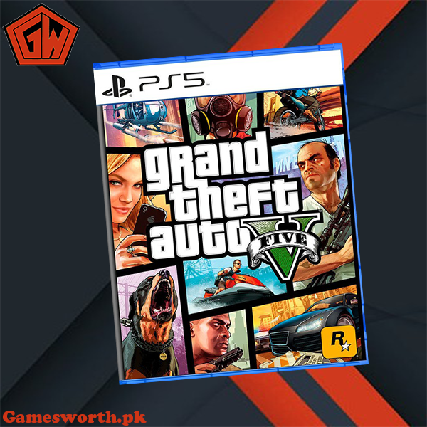 PLAYSTATION 5 DVD GRAND THEFT AUTO V GTA V PS5 GAME | Daraz.pk