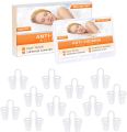 Mobi Lock Nose Vent Sinus Relief Dilator Anti Snoring (Pack of 12 Small Size) Hard Silicone Vents. 