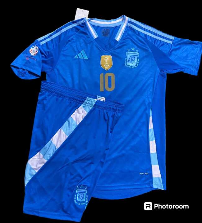 Argentina away kit Copa America 2024 Football kits football kit Football shirt Messi Shirt Argentina Football kit