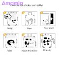 Dinosaur Stickers 100pcs Cute Dinosaur Waterproof Pvc Stickers for Skateboard Luggage Phone Case Diy Vinyl Art Decoration Southeast Asian Buyers' Favorite Fade-resistant Dinosaur Stickers. 