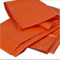Tirpal Multipurpose Waterproof & Heat Resistant High Quality Orange Tarpal Waterproof size 6×9. 