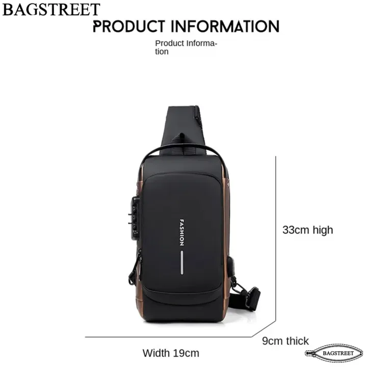 BAGSTREET%20Laptop%20Bag%20for%20Men%20&%20Women%20%E2%80%93%20All-Season%20Water-Resistant%20Polyester%20Modern%20Business%20Travel%20Backpack%20with%20USB%20Port%20%E2%80%93%2015.6%20Inch%20-%20Image%208