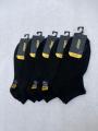Pair Of 5pcs Fila Cotton Short Socks for Men Stylish Design Footwear High Quality Cotton Material Short Socks For All Occasions. 
