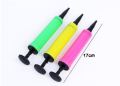 Pack of 100 Happy Birthday Printed Balloons with Small Air Pump for Birthday Balloon For Birthday Party Decorations. 