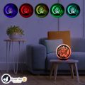 Unicorn 3D Acrylic Sheet Printed 7 Color Changing USB Himalayan Salt Lamp for Home Decoration, Night Light,  Asthma and Allergy Patients to Clean Room Atmosphere - GLORY ART. SLP-125. 