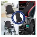 Lumbar Support Pillow for Office Chair Back Support Pillow for Car, Computer, Gaming Chair, Recliner Memory Foam Back Cushion for Pain Relief Improve Posture, Mesh Cover. 
