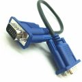 30cm 50cm VGA Cable Male to MaleBraided Shielding High Premium HDTV VGA computer tv display signal short cable 0.3m/0.5m. 