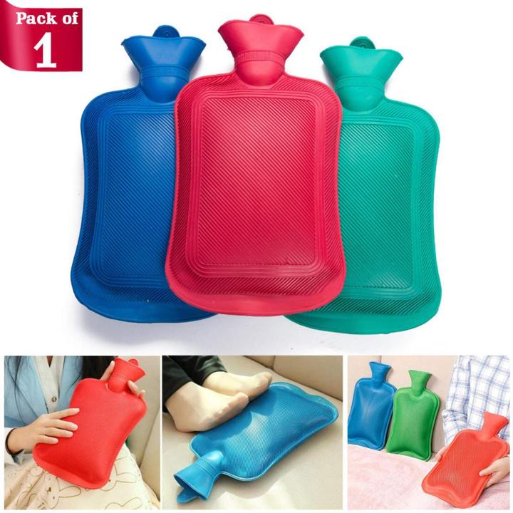 Hot Water Bag for Pain Relief 3 Liter Capacity Rubber Bottle Large Size for Pain Relief