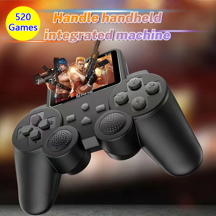 Gameson Video Game S10 Gaming Console Sup 500 in 1 Handheld Video Games for Kids Console - 520 Game Box Plus Classic Video Games for Tv Gaming - Two Player Combat Fun