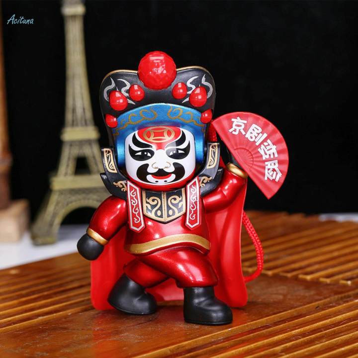 Sichuan Opera Face Changing Doll Portable Lightweight Chinese Face Changing Figures for Souvenir New