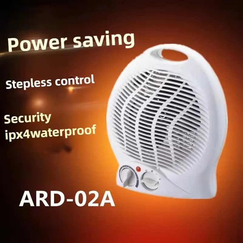 Electric Portable 2 Speed Fan Heater With