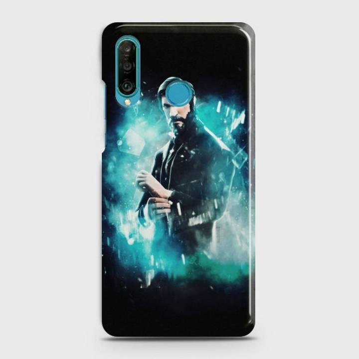 Huawei P30 lite Cover - SkinLee HQ Hard Case - Fortnite John Wick - SKINLEE-504-1-449-312