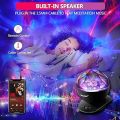 Star Projector SOAIY Galaxy Projector for Bedroom, Christmas Projector 8 Mode Lighting Shows, White Noise Aurora Projector with Timer and Speaker, Night Light Projector for Kids/Teenger/Adults/Ceiling. 