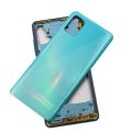 For Samsung Galaxy A51 A515 A515F A515FN Battery Back Cover A51 Plastic Housing Case Middle Frame Chassis Volume Side Key. 