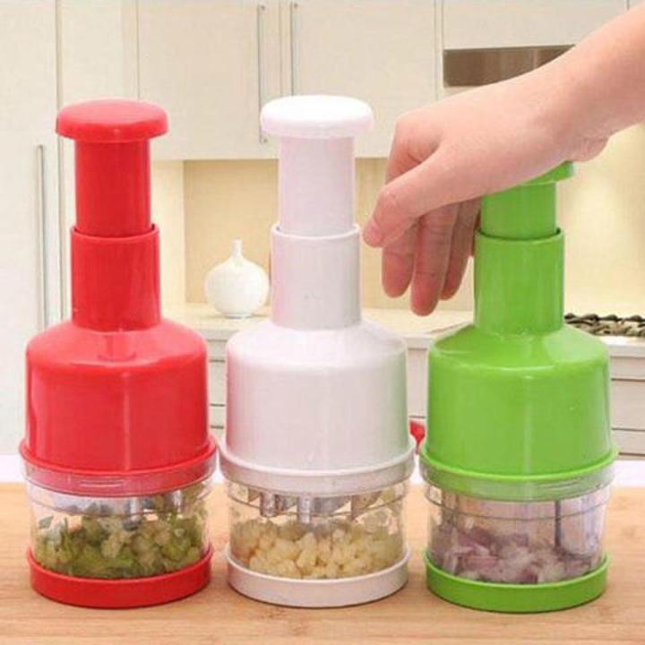 Hand Pressing Grinder Ginger Garlic Onion Cutting Tool Grinding Machine Onion Chopper Kitchen Accessories