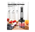 Slaouwo Hand Blender 4-in-1 Hand Immersion Blenders, Electric Hand Stick Blender with Beaker, Stainless Steel Blade, Egg Whisk for Smoothies, Soups, Sauces, Baby Food. 