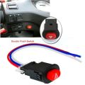 Motorcycle Hazard Light Switch Double Warning Flasher Emergency Signal. 