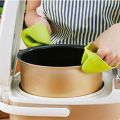 1Pc Silicone Pot Holder, 1 Pc Silicone Heat Resistant Hot Pot-Vessel Holder Pinch Grip,. 