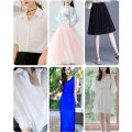 High Quality Black Pure Chiffon Unstitched Fabric for Women, Lightweight and Comfortable. 