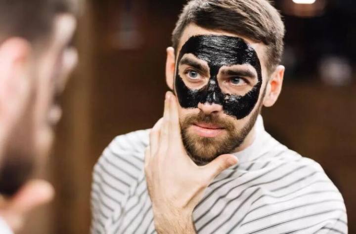 Char-coal Black Mask Nose Strips Deep Cleansing Blackhead Remover For Men