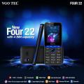 VGOTEL Four 22 - 2.4  Inch - 3000mAh Battery - Four Sim - Bluetooth - Wireless FM Radio - AnyColor. 