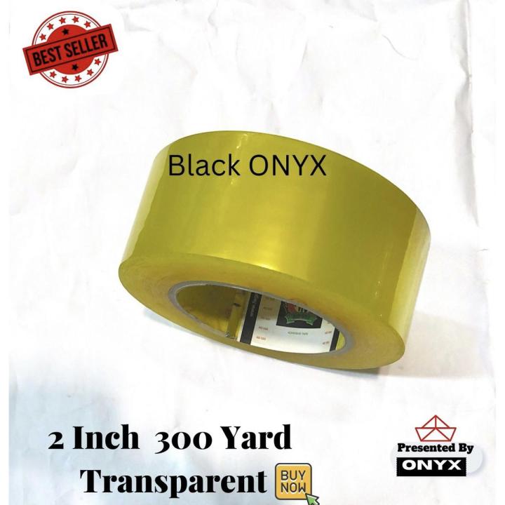 Packing Tape | Scotch Tape | Adhesive Transparent Tape 2” Inch 300 Yard AD555
