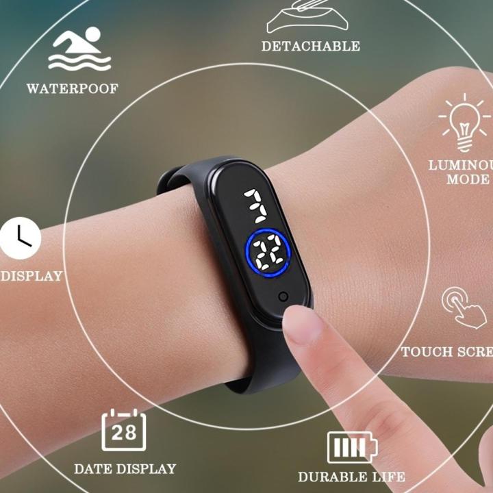 %5Bin%20Gift%20Box%5D%20Watch%20for%20Women%20/%20Girls%20Waterproof%20Digital%20Touch%20LED%20Band%20Sports%20Watch%20-%20Image%202