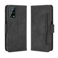 Applicable Realme 7 5G Mobile Phone Case Multi-Card Slot Protective Cover Oppo Realme V5 Mobile Phone Leather Cover Flip Cover flip shockproof magnetic leather card slots wallet Anti-drop  Luxury Soft Side Protection Mobile Phone Case Cover Back. 