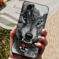 For ZTE Blade A72s Case Black Cover Shockproof Silicone Soft Back Cases For ZTE Blade A72s Phone Case A 72s A72s Lion Wolf Shell. 