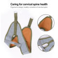 Hanging Cervical Traction Device Soft Neck Stretching Belt Pain Relief Metal Bracket Chiropractic Neck Traction Cushion. 