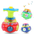 High Quality Lattoo with LED Light & Music - Spinning Tops - Kids toys - Light lattu UFO Shaped Spinning Top - Launcher Lattoo Toy for Kids and Adults with Beautiful LED Flash Lights and Dynamic Music. 