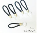 Fashion Keychain Pack of 5 PU Leather Key Chain Braided Woven Rope Key rings Bag Keyring Car keyrings Men Women Keychains Fancy Keyring Key Chain for Bag. 