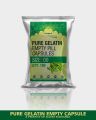 Pure Gelatin Empty Pills Capsule Shells Halal Powder & Herb Filling 500 pcs. 