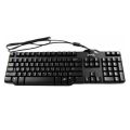 Branded keyboard USB 104-key Black Wired Keyboard. 