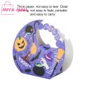 MIYA MALL Halloween Snack Box 10pcs Halloween Candy Box Moon Shape Pumpkin Black Cat Ghost Witch Skeleton Paper Chocolate Biscuit Treat Snack Goodies Cake Packa g Box Kit Party Supplies Spooky for Treats. 
