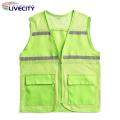 Vest Coat Hollow Out Men Women Summer Mesh Volunteer Waistcoat. 