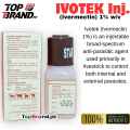IVOTEK (Ivermectin 1%) - Control internal & External Parasites. 